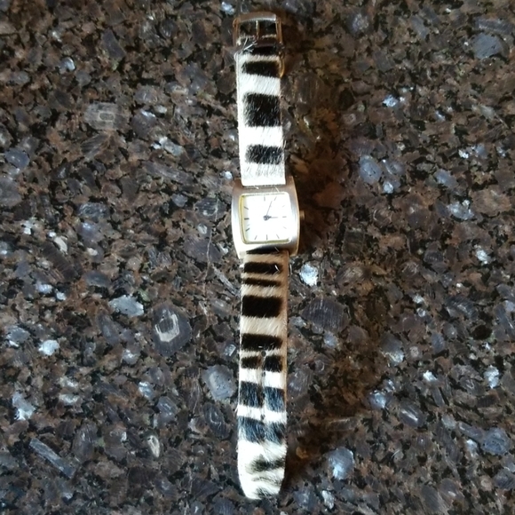 Bebe zebra striped leather watch - Picture 2 of 4